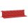 vidaXL Gartenbank-Auflagen 2 Stk. Rot 200x50x7 cm Oxford-Gewebe