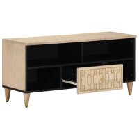 vidaXL TV-Schrank 100x33x46 cm Massivholz Mango