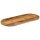 vidaXL Tischplatte 100x40x2,5 cm Oval Raues Massives Mangoholz