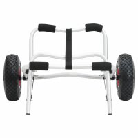 vidaXL Kajak-Trolley Klappbar 45 kg Aluminium