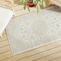 vidaXL  Indoor &amp; Outdoor Teppich Mehrfarbig 80x150 cm Rutschfest