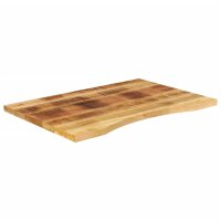 vidaXL Schreibtischplatte mit Aussparung 100x60x2,5cm Massivholz Mango