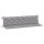 vidaXL Gartenbank-Auflagen 2 Stk. Grau 200x50x7 cm Oxford-Gewebe