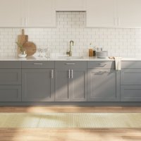 vidaXL Teppich Rechteckig Hell Natur 60x300 cm Bambus