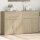 vidaXL Sideboards 2 Stk. Sonoma-Eiche 60x31x70 cm Holzwerkstoff