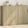 vidaXL Sideboards 2 Stk. Sonoma-Eiche 60x31x84 cm Holzwerkstoff