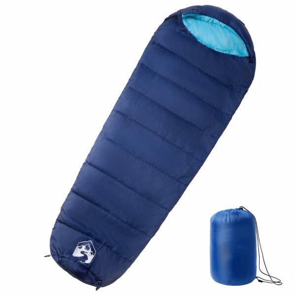 vidaXL Mumienschlafsack f&uuml;r Erwachsene Camping 3 Jahreszeiten