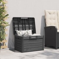 vidaXL Outdoor-Kissenbox Anthrazit 73x50,5x46,5 cm Polypropylen