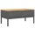 vidaXL Couchtisch FLORO Grau 99x55,5x45 cm Massivholz Kiefer