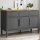 vidaXL Sideboard FLORO Grau 114x43x74 cm Massivholz Kiefer