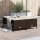 vidaXL Gartenhocker mit Kissen 4 Stk. Braun Poly Rattan