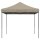 vidaXL Partyzelt Faltbar Pop-Up Taupe 292x292x315 cm