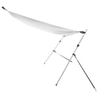 vidaXL T-Top-Beschattungsverl&auml;ngerung Wei&szlig; 170x170x(113-182,5) cm