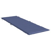 vidaXL Sonnenliegen-Auflage Marineblau Oxford-Gewebe