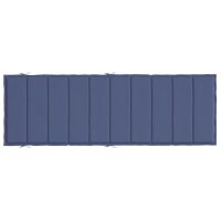 vidaXL Sonnenliegen-Auflage Marineblau Oxford-Gewebe