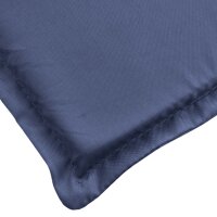 vidaXL Sonnenliegen-Auflage Marineblau Oxford-Gewebe