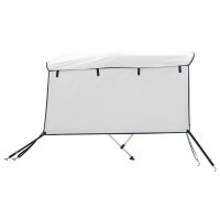 vidaXL 3-Bow Bimini-Top mit Seitenteilen 183x(185-198)x137 cm