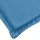 vidaXL Sonnenliegen-Auflage Melange Blau 200x60x4 cm Stoff