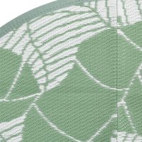 vidaXL Outdoor-Teppich Grün Ø200 cm PP