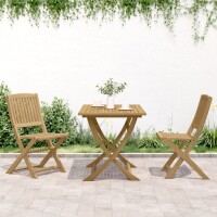 vidaXL Gartenst&uuml;hle 2 Stk. Klappbar 57x48,5x90 cm Massivholz Akazie