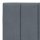 vidaXL Bett mit Matratze Dunkelgrau 100x200 cm Samt