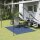 vidaXL Campingteppich Blau 2,5x2 m