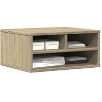 vidaXL Druckerst&auml;nder Sonoma-Eiche 49x40x22,5 cm Holzwerkstoff