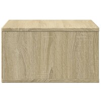 vidaXL Druckerst&auml;nder Sonoma-Eiche 49x40x22,5 cm Holzwerkstoff