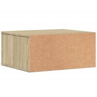 vidaXL Druckerst&auml;nder Sonoma-Eiche 49x40x22,5 cm Holzwerkstoff