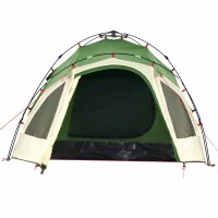 vidaXL Kuppel-Campingzelt 3 Personen Gr&uuml;n Quick Release