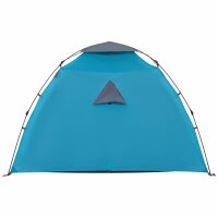 vidaXL Kuppel-Campingzelt 4 Personen Blau Quick Release