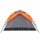 vidaXL Kuppel-Campingzelt 5 Personen Grau und Orange Quick Release