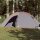 vidaXL Campingzelt 8 Personen Grau und Orange Wasserdicht