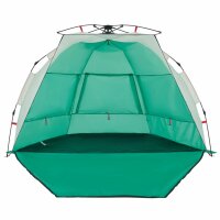 vidaXL Strandzelt 2 Personen Seegr&uuml;n Quick Release Wasserdicht