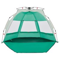 vidaXL Strandzelt 2 Personen Seegr&uuml;n Quick Release Wasserdicht