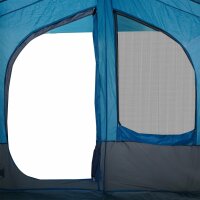 vidaXL Campingzelt 5 Personen Blau Wasserdicht