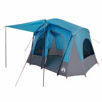 vidaXL Campingzelt 5 Personen Blau Wasserdicht