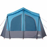 vidaXL Campingzelt 5 Personen Blau Wasserdicht