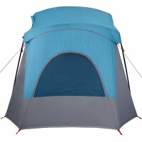 vidaXL Campingzelt 5 Personen Blau Wasserdicht