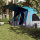 vidaXL Campingzelt 5 Personen Blau Wasserdicht