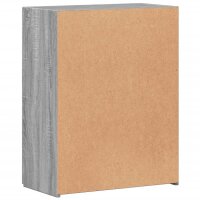 vidaXL Aktenschrank Grau Sonoma 60x32x77,5 cm Holzwerkstoff