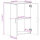 vidaXL Aktenschrank Grau Sonoma 60x32x77,5 cm Holzwerkstoff