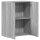 vidaXL Aktenschrank Grau Sonoma 60x32x77,5 cm Holzwerkstoff