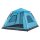 vidaXL Kuppel-Campingzelt 5 Personen Blau Quick Release