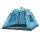 vidaXL Kuppel-Campingzelt 5 Personen Blau Quick Release