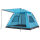 vidaXL Kuppel-Campingzelt 5 Personen Blau Quick Release