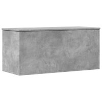 vidaXL Truhe Betongrau 100x42x46 cm Holzwerkstoff