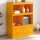 vidaXL Highboard Senfgelb 67x39x95 cm Stahl