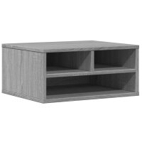 vidaXL Druckerst&auml;nder Grau Sonoma 49x40x22,5 cm Holzwerkstoff