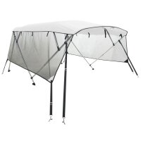 vidaXL 4-Bow Bimini-Top mit Mesh-Seitenteilen...